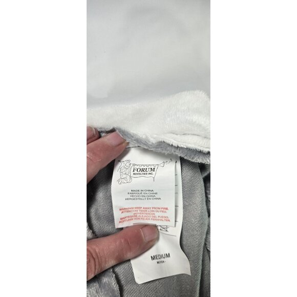 FORUM NOVELTIES Kid’s Plush Donkey Costume Size M 9-10 Gray - Picture 6 of 7